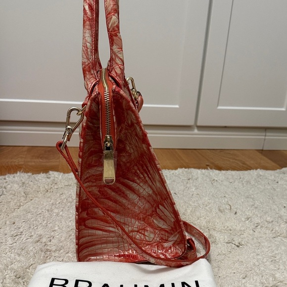 🦩NWOT Brahmin Caroline Pink Flamingo 🦩 - Picture 5 of 9